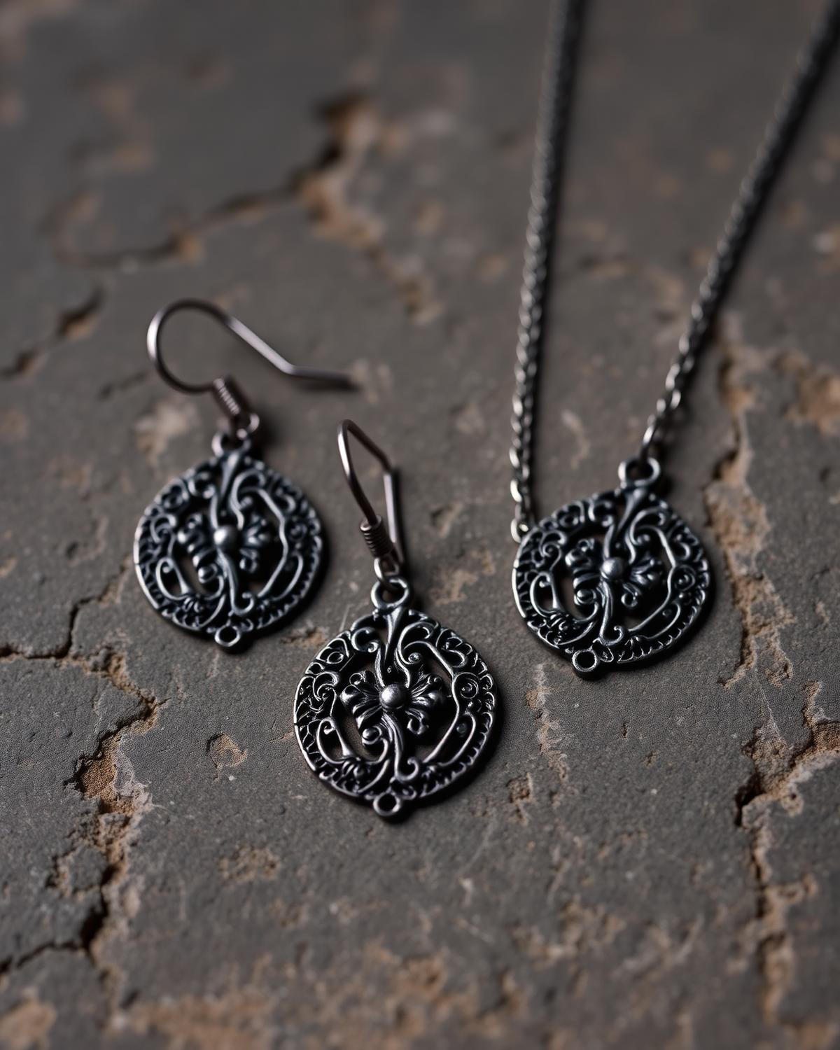 Silver Oxidised Jewellery